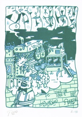 RISO Print A3 Resto limited edition /50