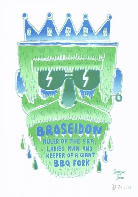 RISO Print A3 Jangojim limited edition /50