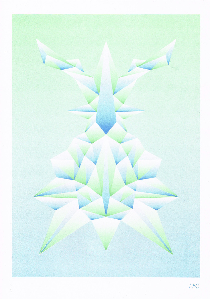 RISO Print A3 Byram limited edition /50