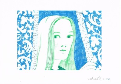 RISO Print A3 Eva Mouton limited edition /50