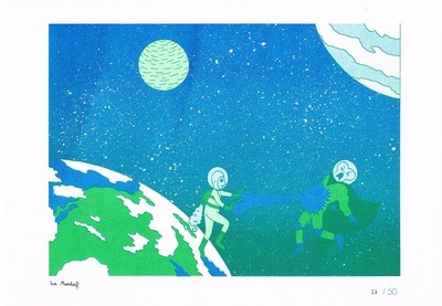 RISO Print A3 Eva Mundorff limited edition /50