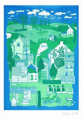 RISO Print A3 Jos Verwer limited edition /50