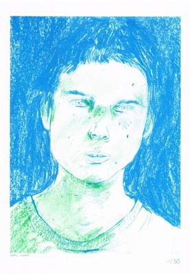 RISO Print A3 Ward Zwart limited edition /50