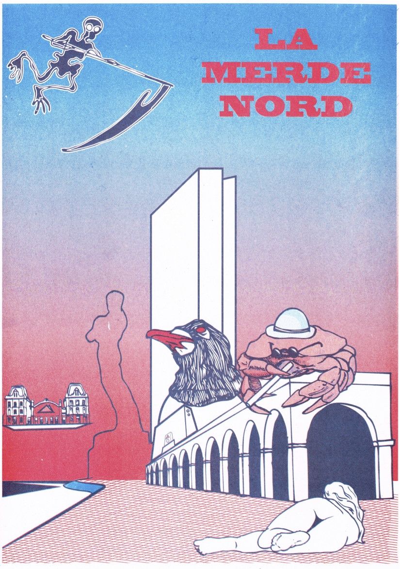 RISO Print A3 Dead Boys - La merde Nord - LE /30 - SOLD OUT