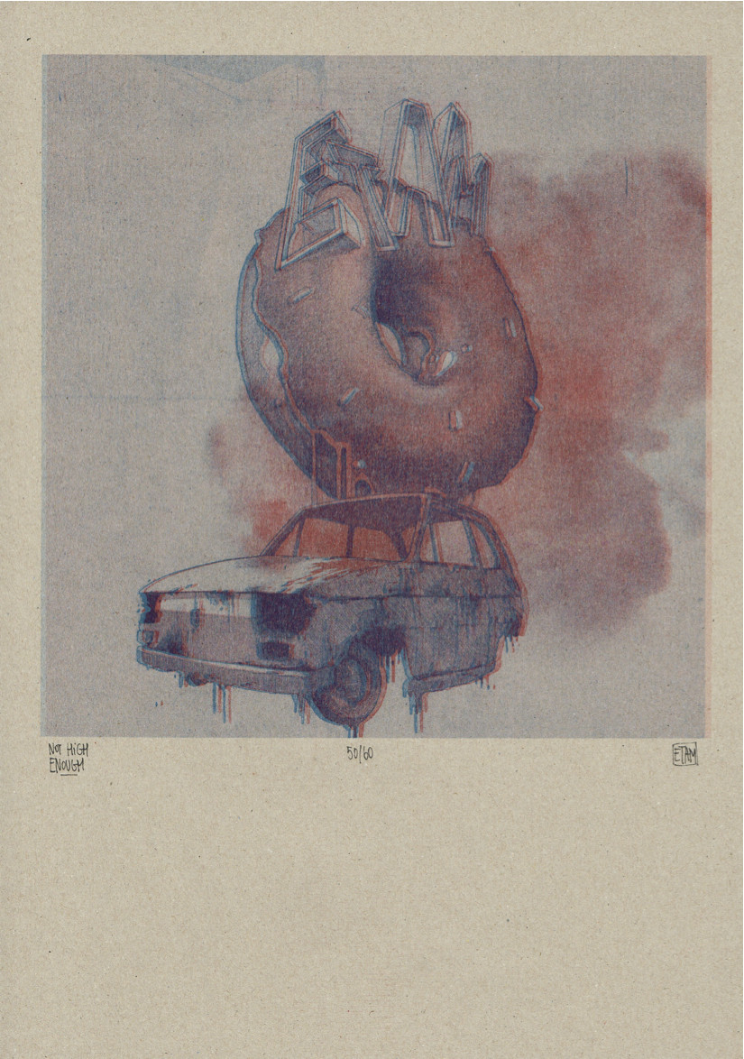 RISO Print A3 Etam Cru (Pl) - LE /60 - Sold Out