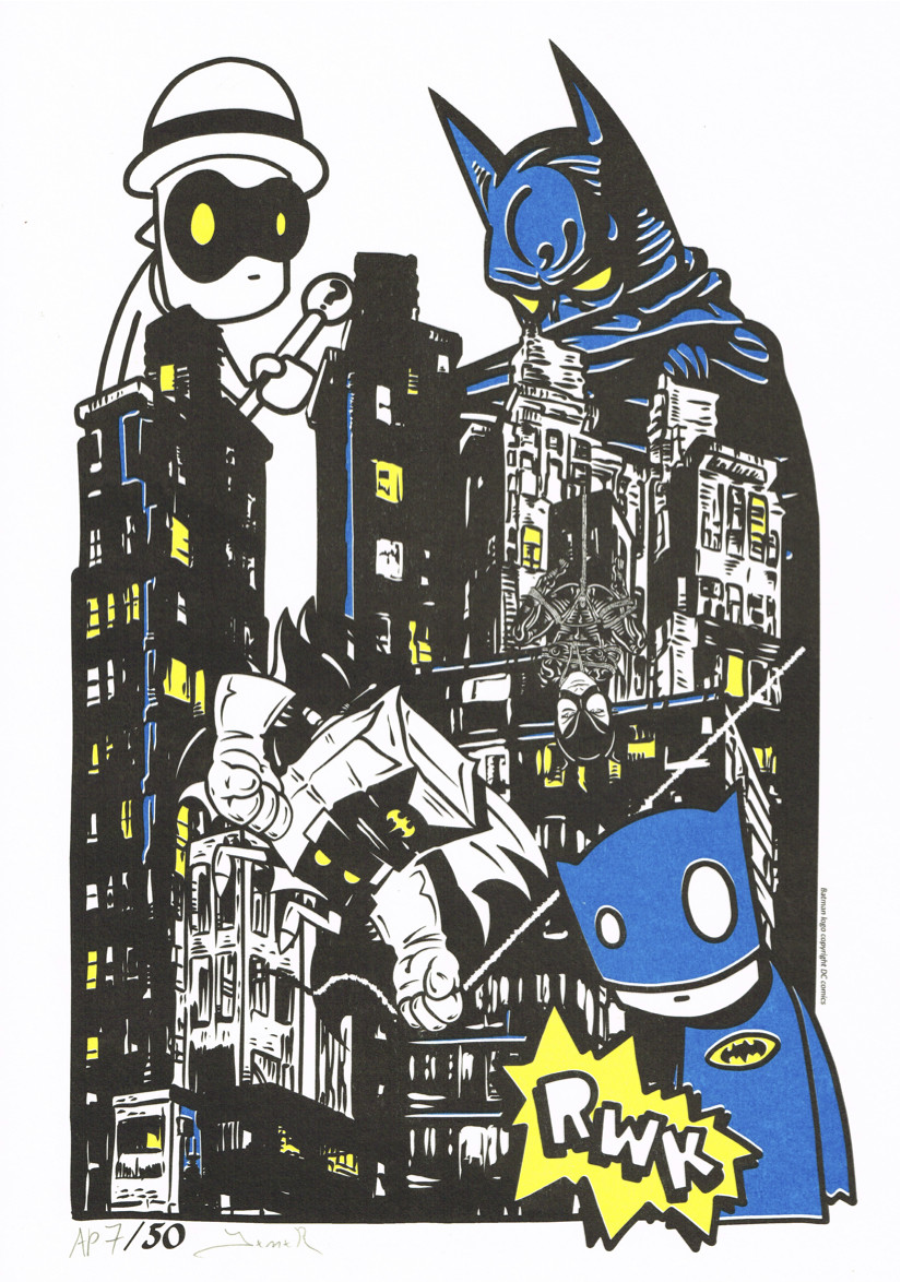 RISO Print A3 JesseRWK / ChrisRWK collab /50