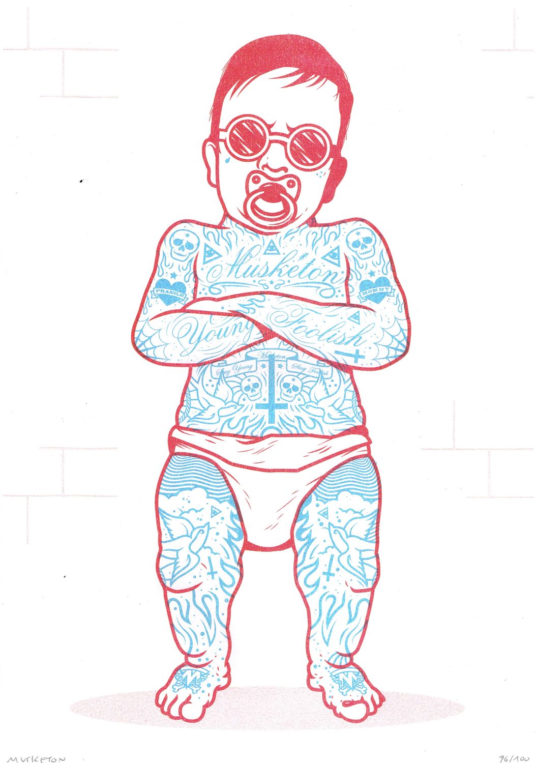 RISO Print A3 - Musketon - LE /100