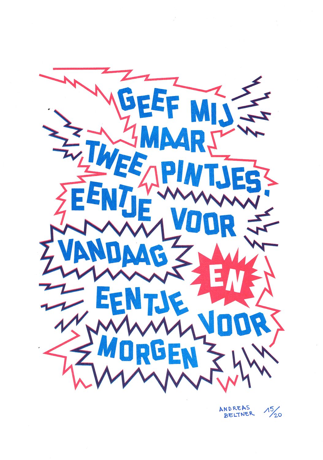 RISO Print A3 Andreas Beltner - LE /20