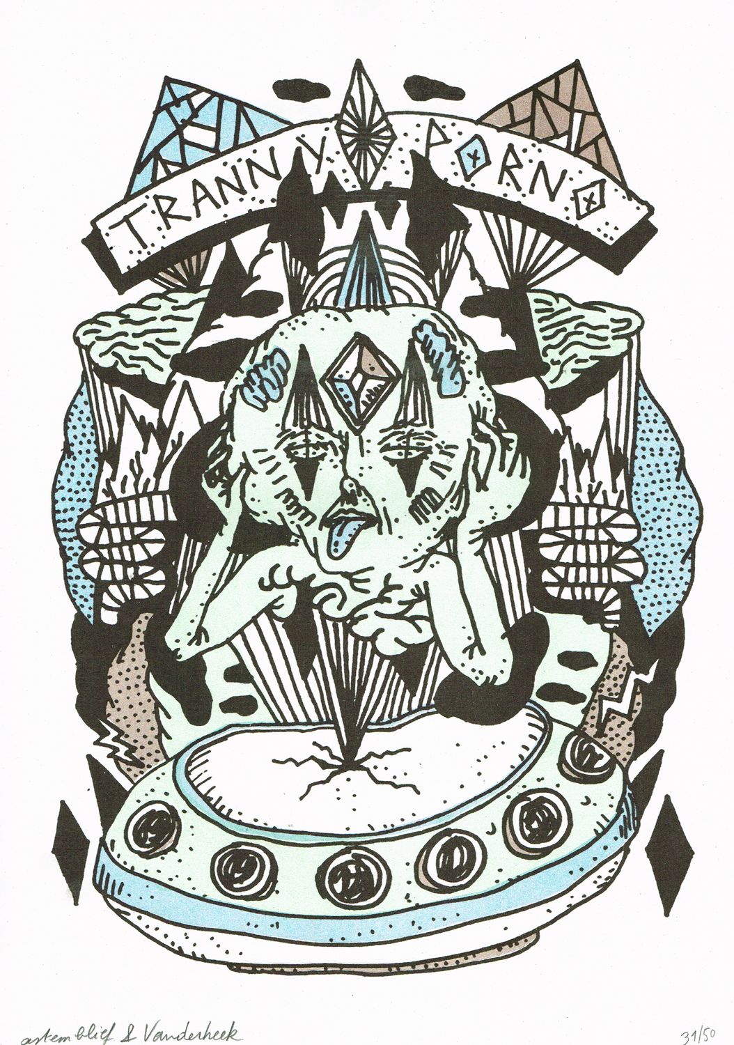 RISO Print A3 astemblief - fabrikage 2012 - LE /50