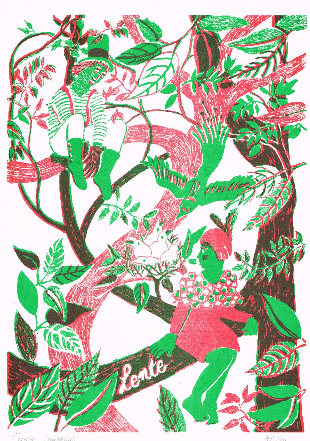 RISO Print A3 Corali Laudelout - LE /30