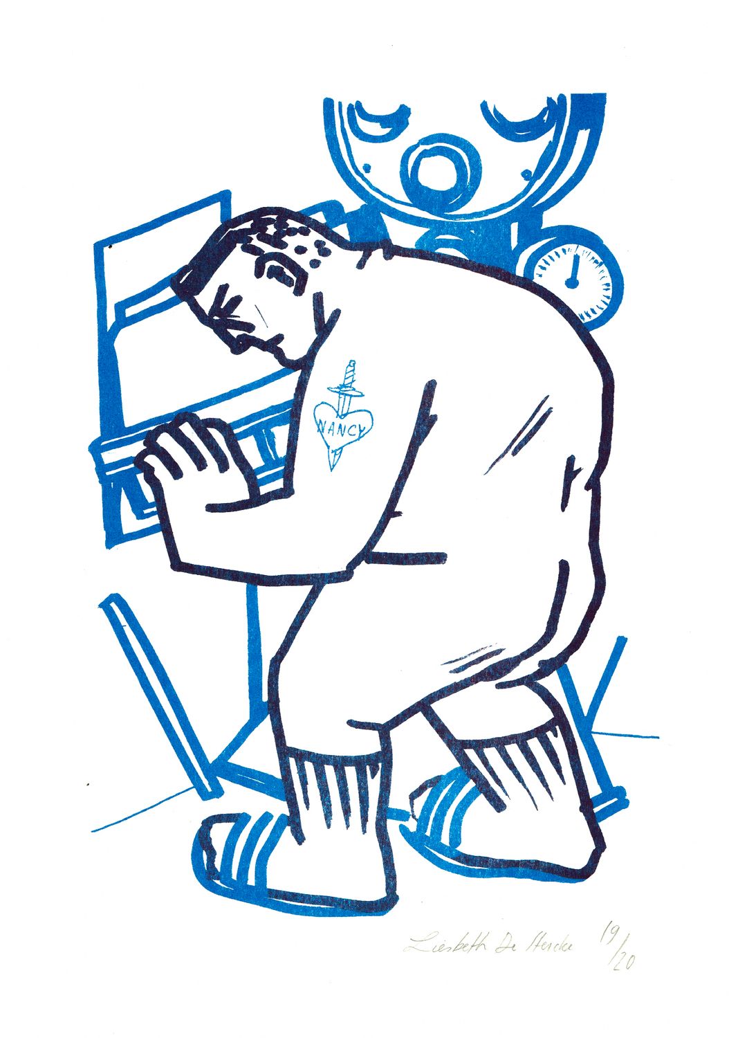 RISO Print A3 Liesbeth De Hercke /20