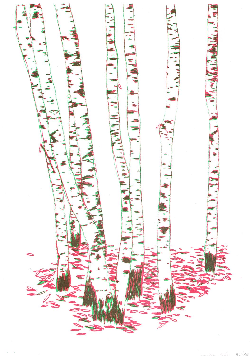 RISO Print A3 Marion Beeck - LE /30