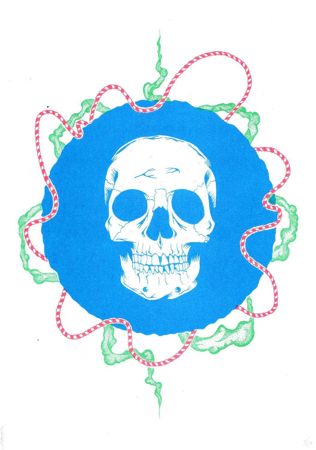 RISO Print A3  PiracyLeague - LE /50