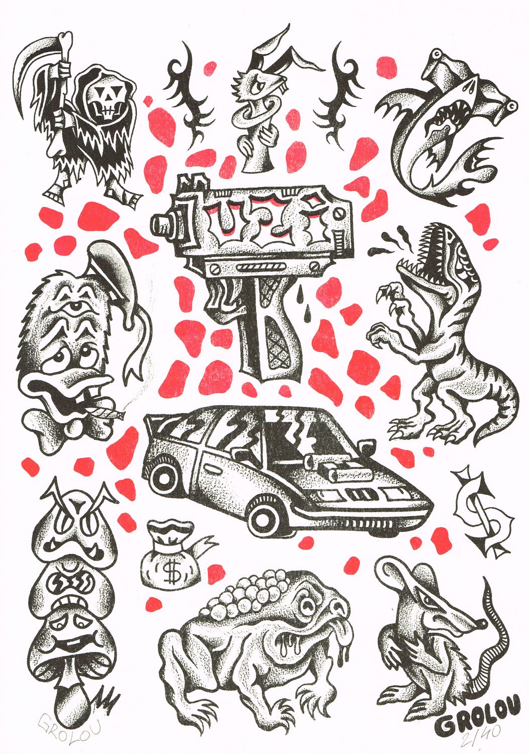 RISO Print A3 Grolou - LE /40