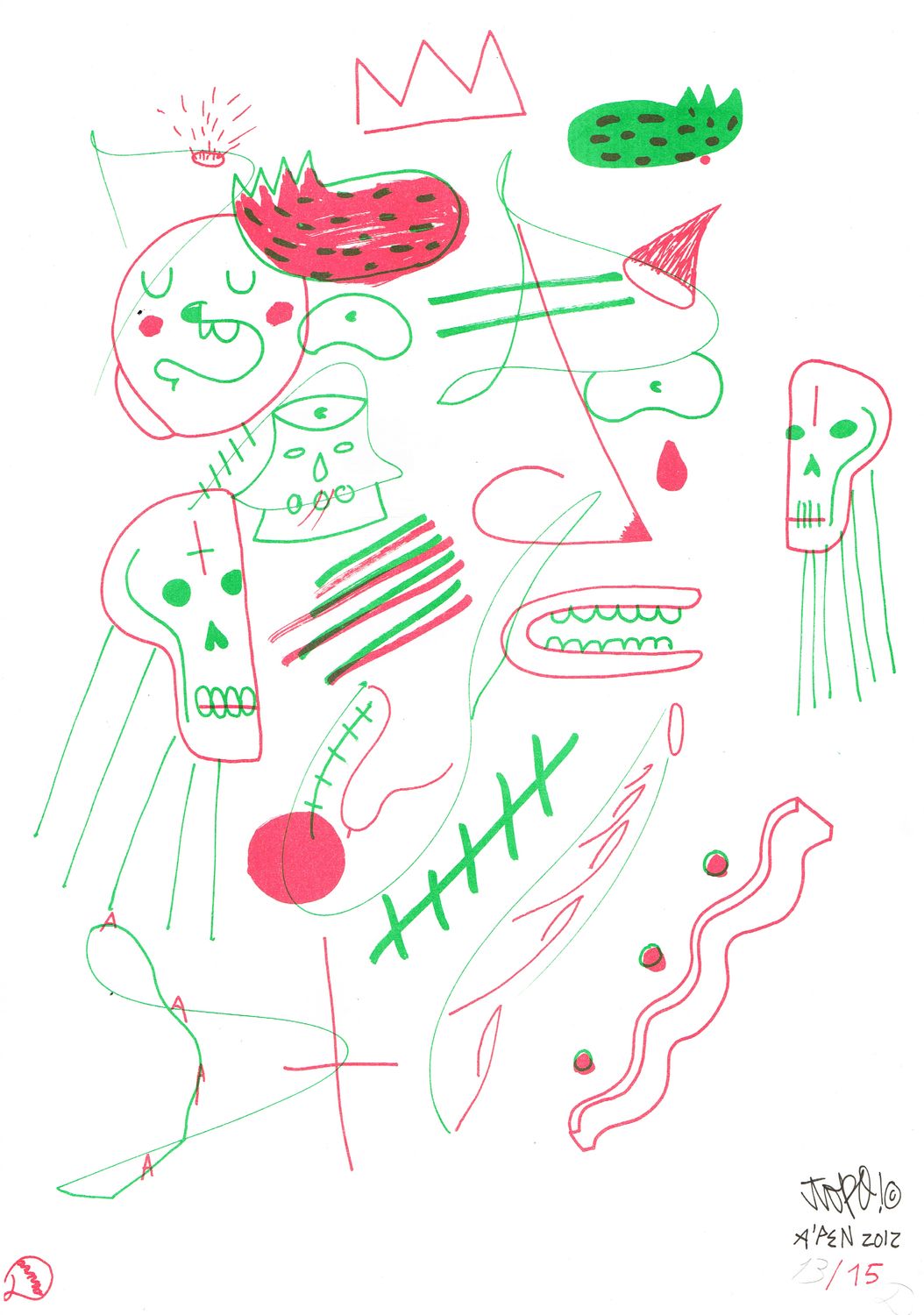 RISO Print A3 A'PEN 2012 - LE /15