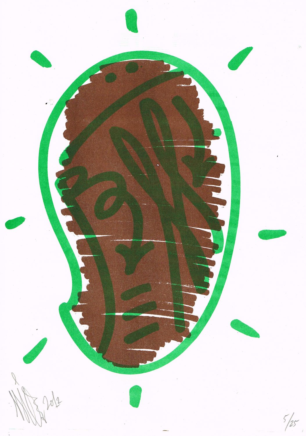 RISO Print A3 Unknown LE /25