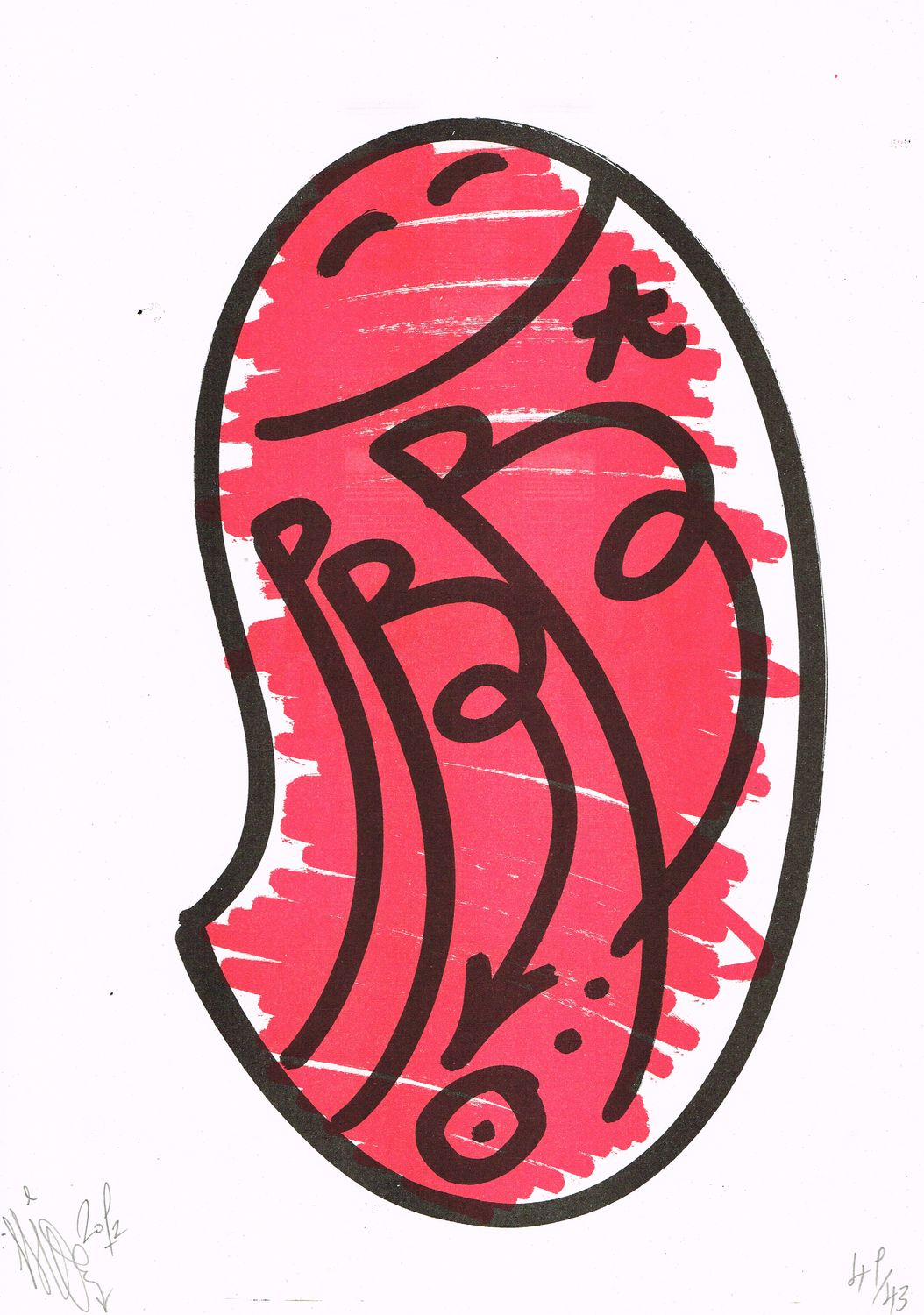RISO Print A3 Unknown LE /43