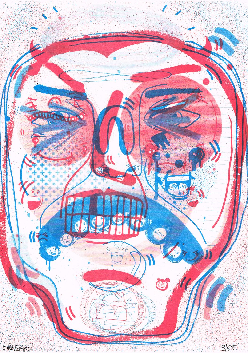 RISO Print A3 Prozak - LE /55