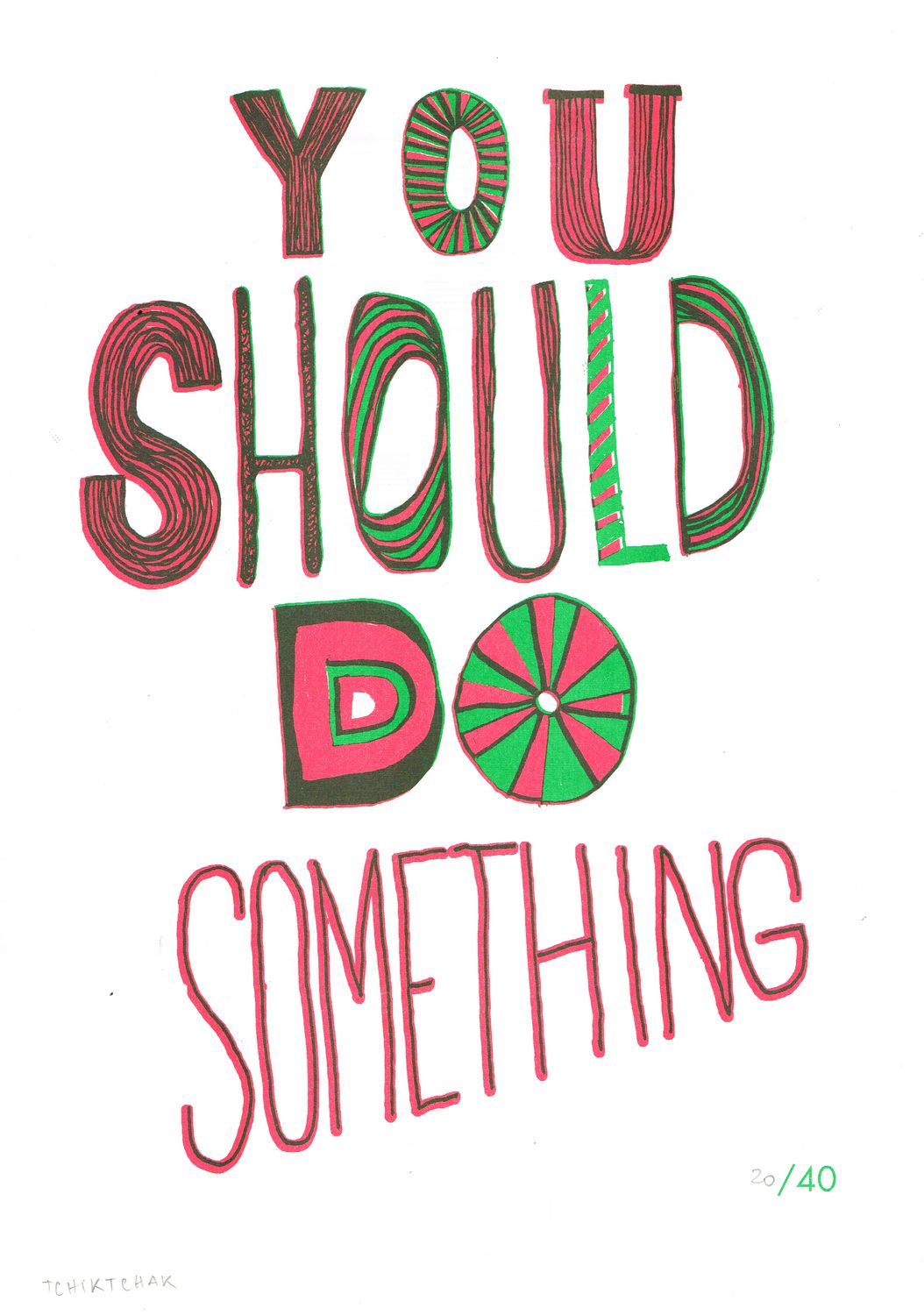 RISO Print A3 Tchicktchak LE /40