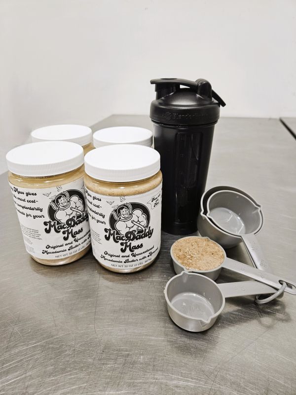 Macadamia Butter with Walnut 2lb 4 Week Supply