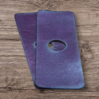 No. 07 – Midnight Plum Leathers