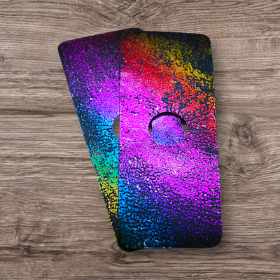 No. 30 – Multi-Color Reflective &quot;Splash&quot; Leathers