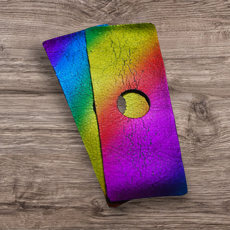 No. 31 – Multi-Color Reflective Fade Leathers