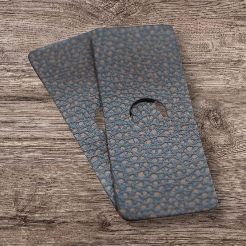 No. 17 – Pebble Grain Brown-Tan Leathers