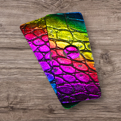 No. 44 – Multi-Color Reflective Scaled Leathers