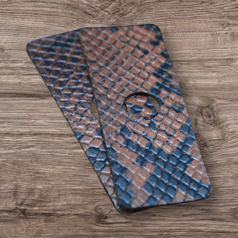 No. 23 – Python Brown &amp; Black Leathers