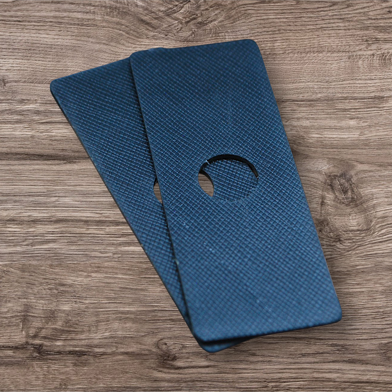 No. 22 – Crosshatched Black Leathers