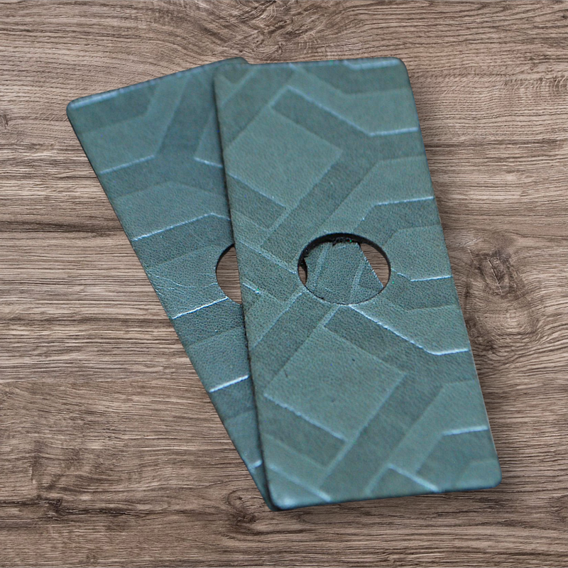No. 16 – Geometric Embossed Leathers