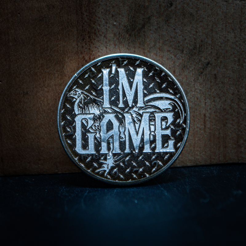 Signature Gamefowl Coin & Pendant Necklace