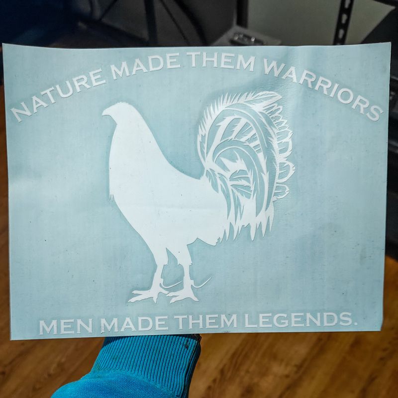 Nature Made Warriors – Permanent Vinyl Decal