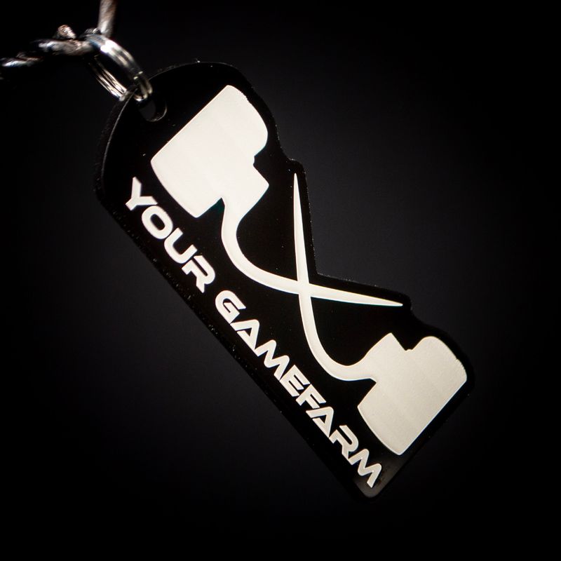 Gaff 1 — Personalized Gamefarm Keychain