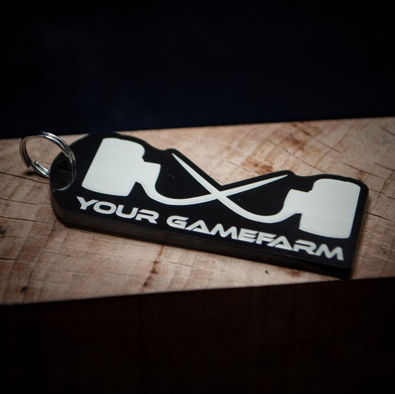 Gaff 1 — Personalized Gamefarm Keychain