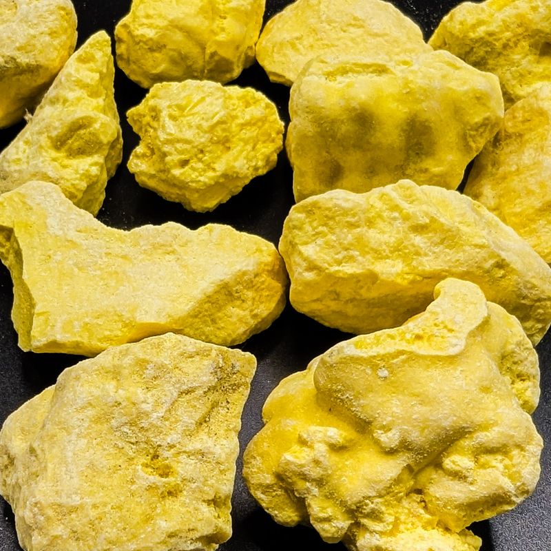 Schwefel Rohstein gr. (8x8cm)