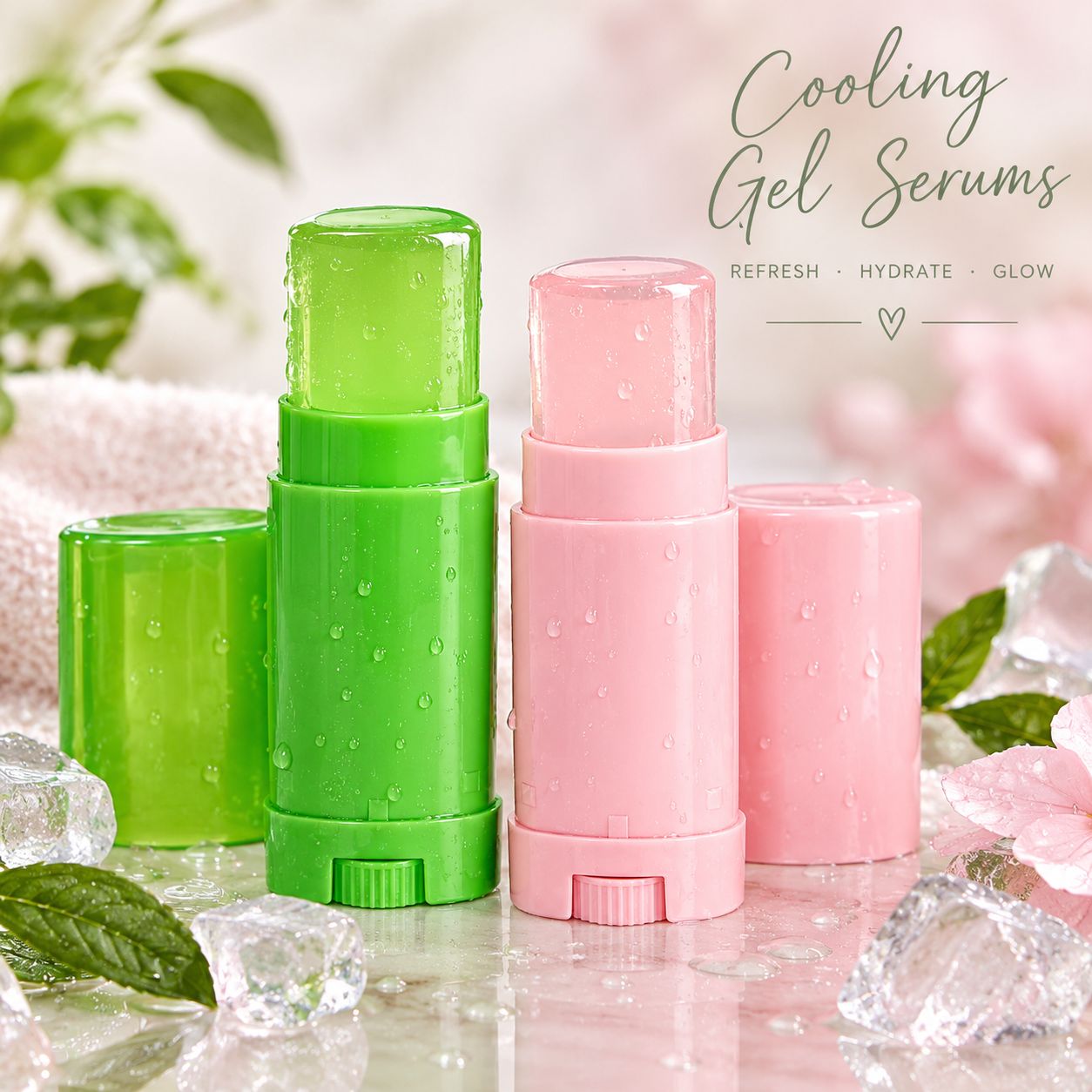 Pink Glow Gel Serum Stick