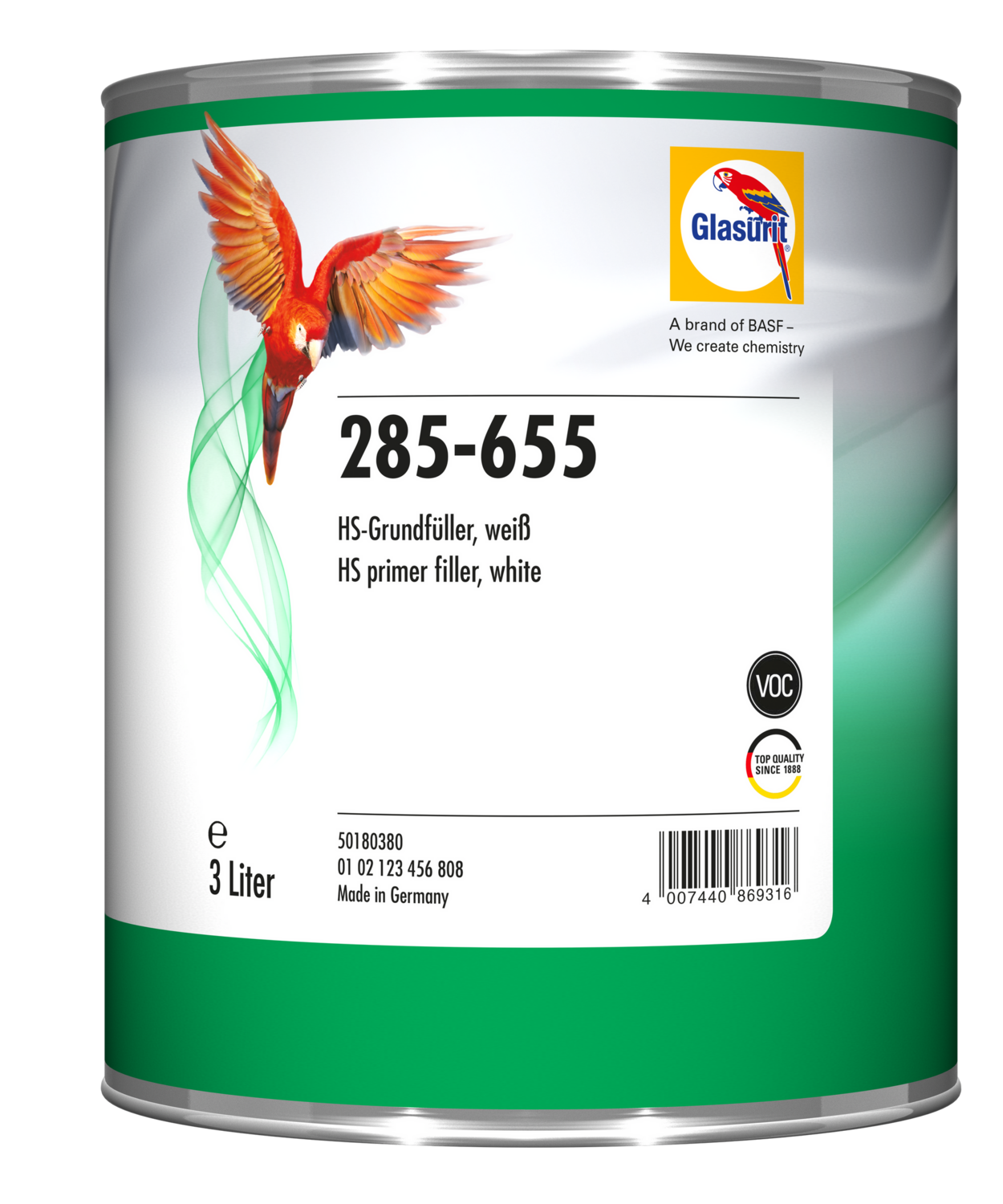 285-655 HS Primer Filler, White