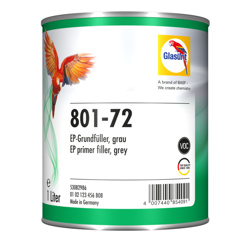 801-72 VOC Epoxy Primer Filler, Grey