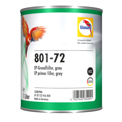 801-72 VOC Epoxy Primer Filler, Grey
