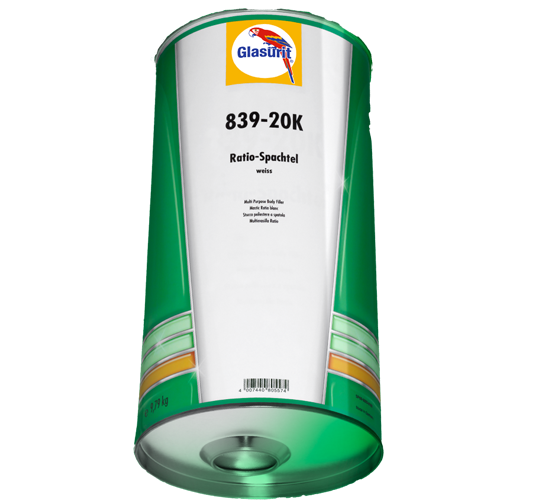 839-20K RATIO-Body Filler, cartridge