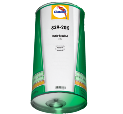 839-20K RATIO-Body Filler, cartridge