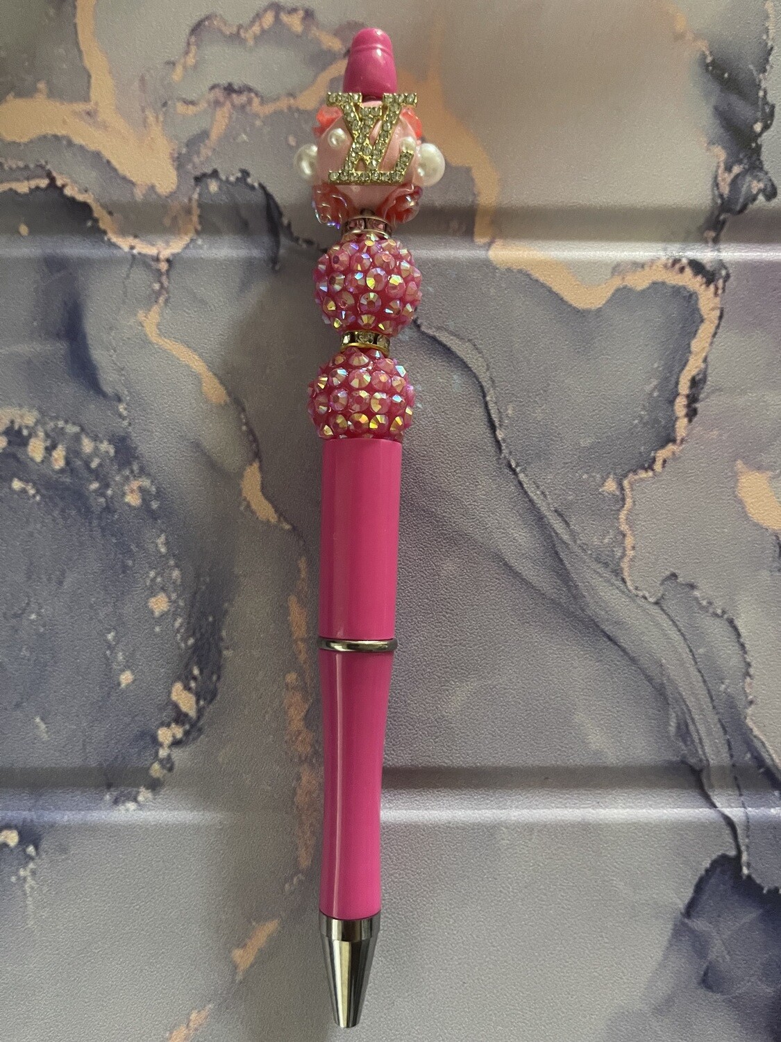 Pink Rose Designer Pen