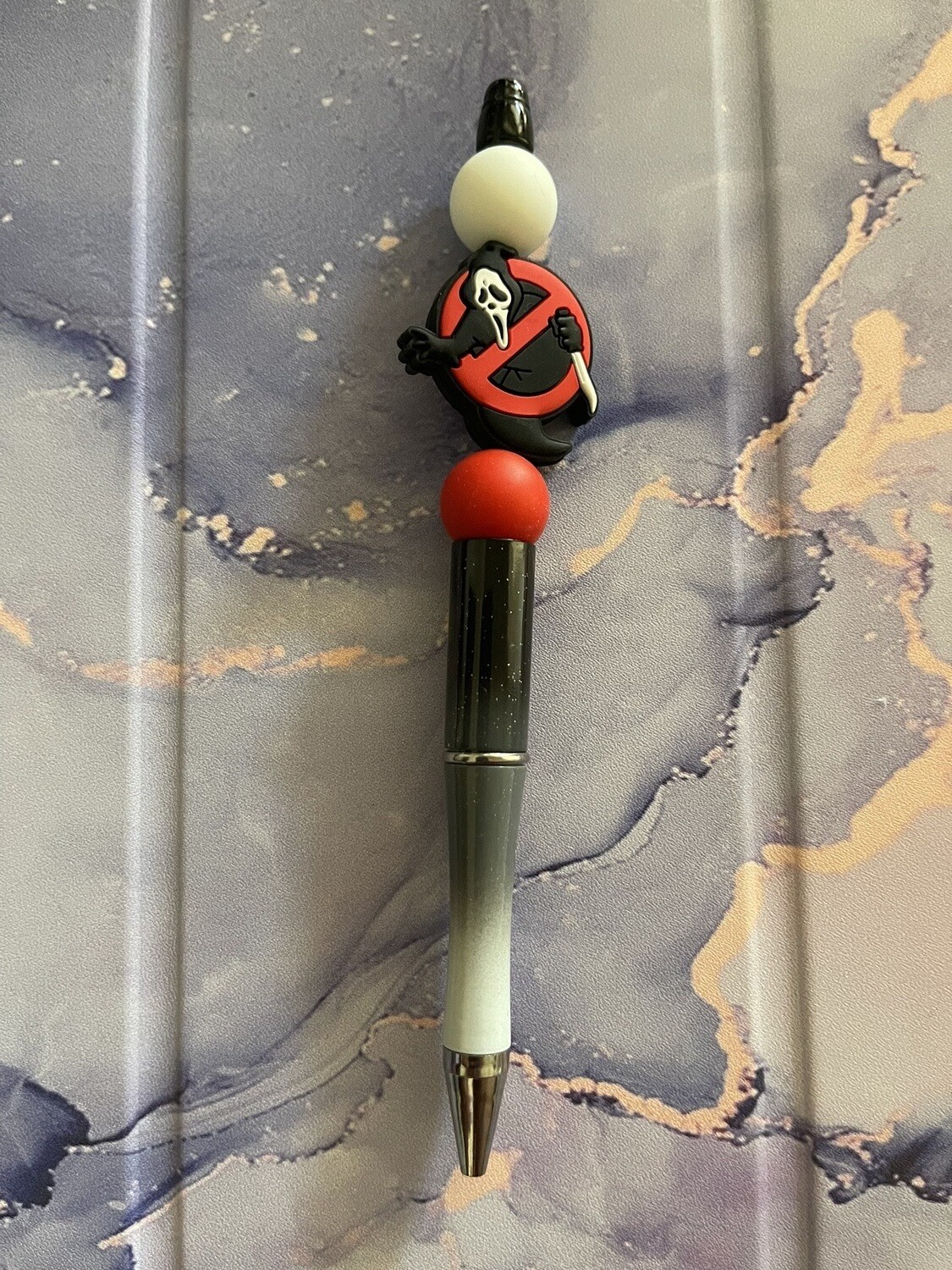 Halloween Beaded Pen