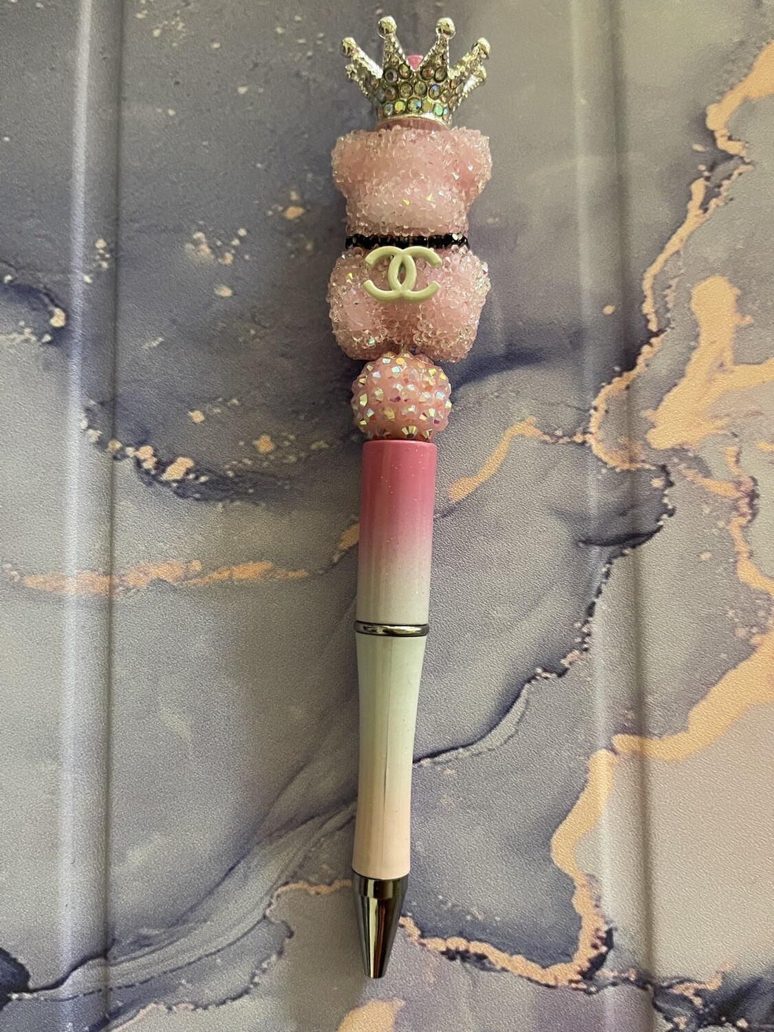 Pink Teddy Fashion Pen