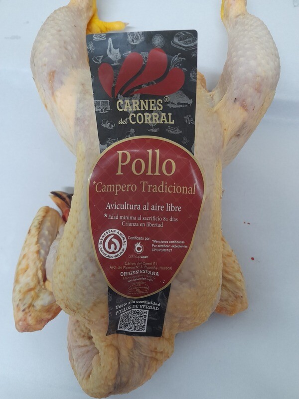 Pollo de campo Tradicional 2,5k