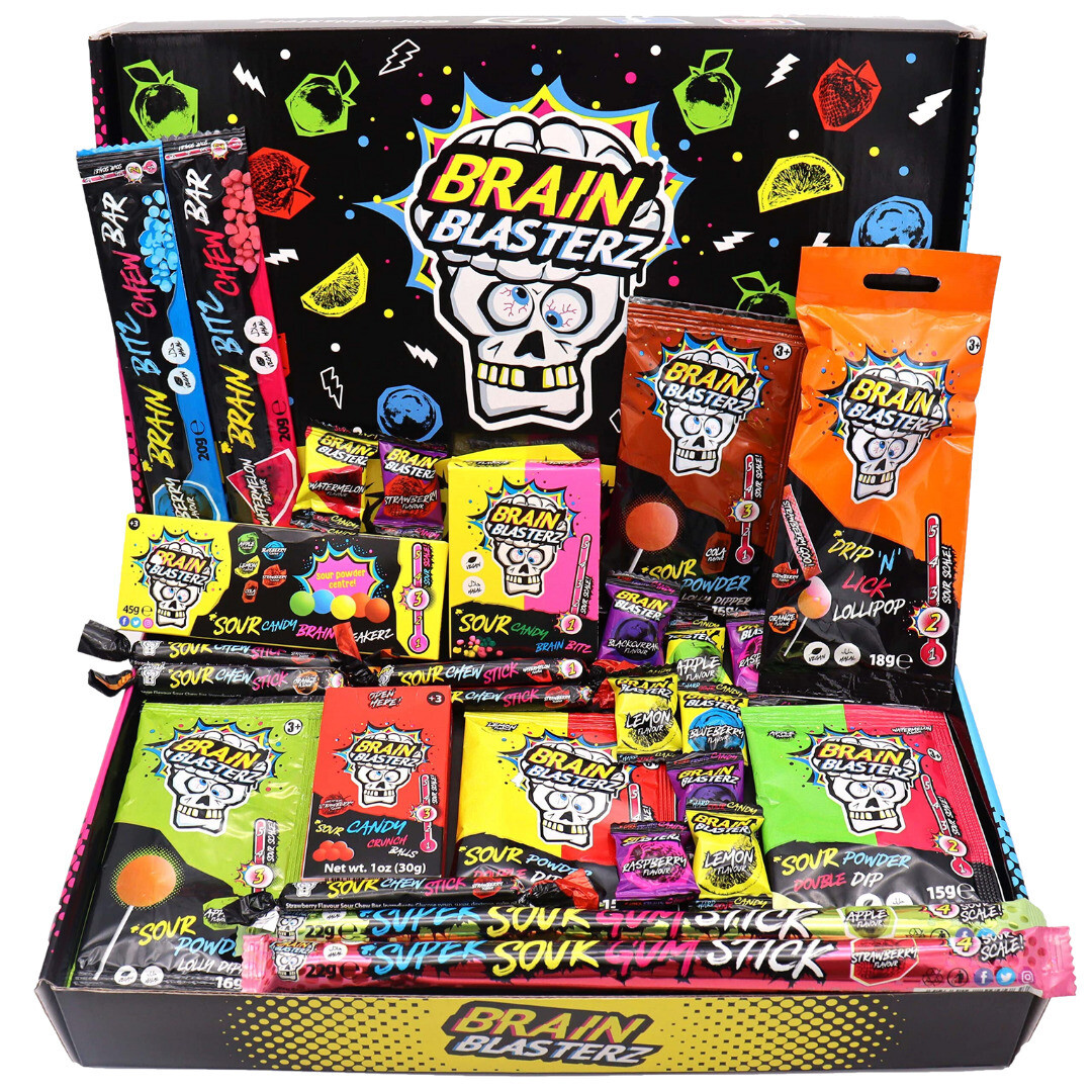 Brain Blasterz Medium Variety Gift Box 363grams