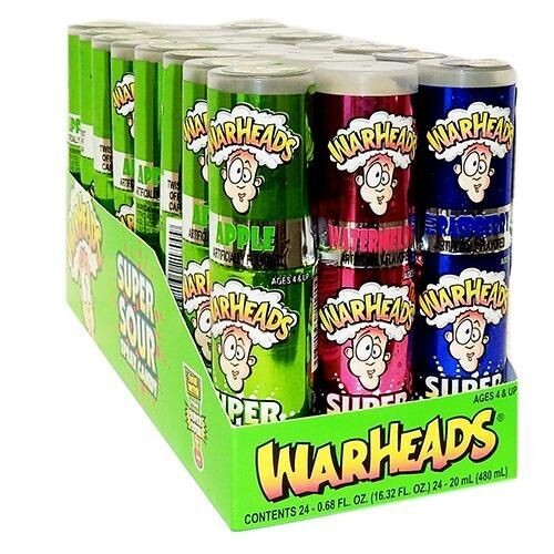 Warheads Super Sour Spray Candy