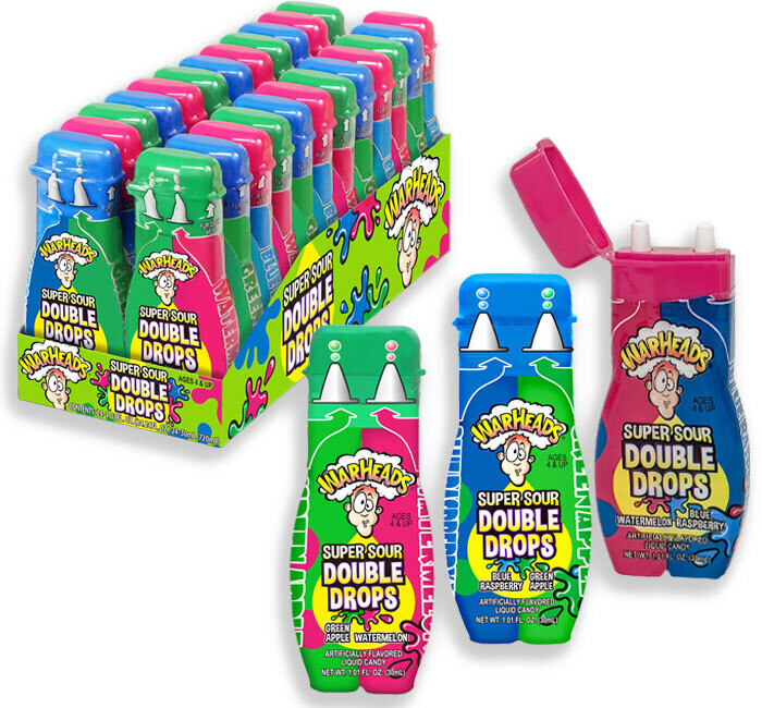 Warheads Super Sour Double Drops